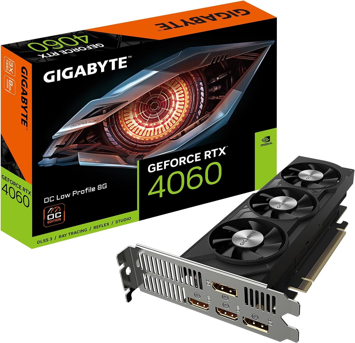 Gigabyte GeForce RTX 4060 OC 로우 프로필 8G