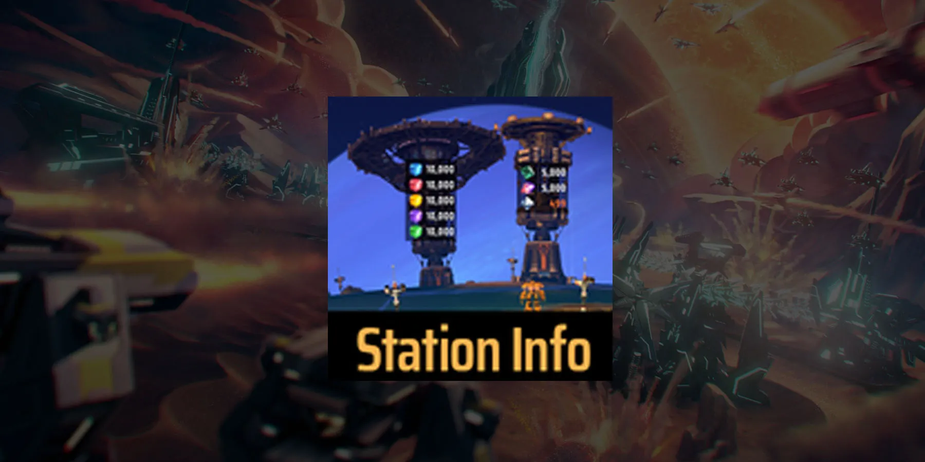 Informations sur la station DSP dans Dyson Sphere Program