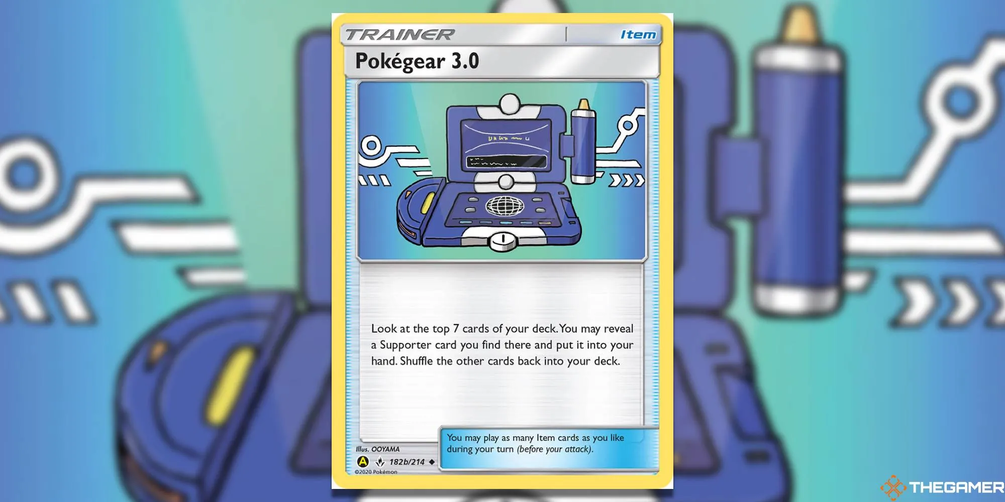 Carte Pokegear 3.0 du Pokémon TCG