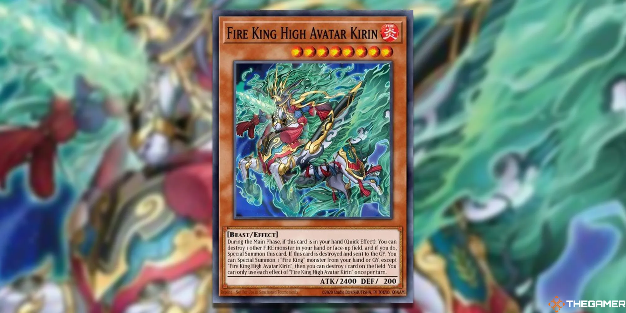 Fire King High Avatar Kirin