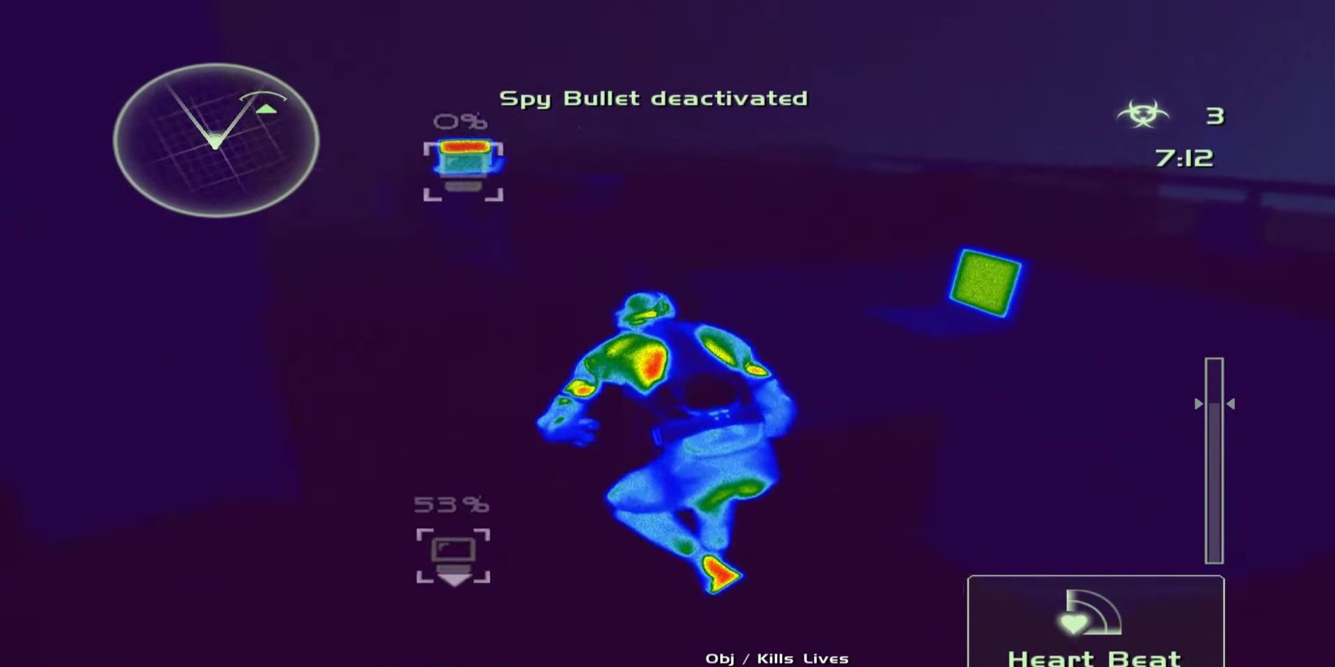 Vision thermographique dans Splinter Cell Chaos Theory