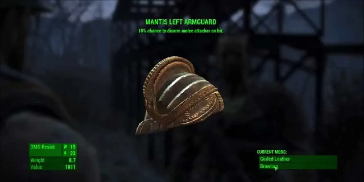 Armure de Mantis dans Fallout 4