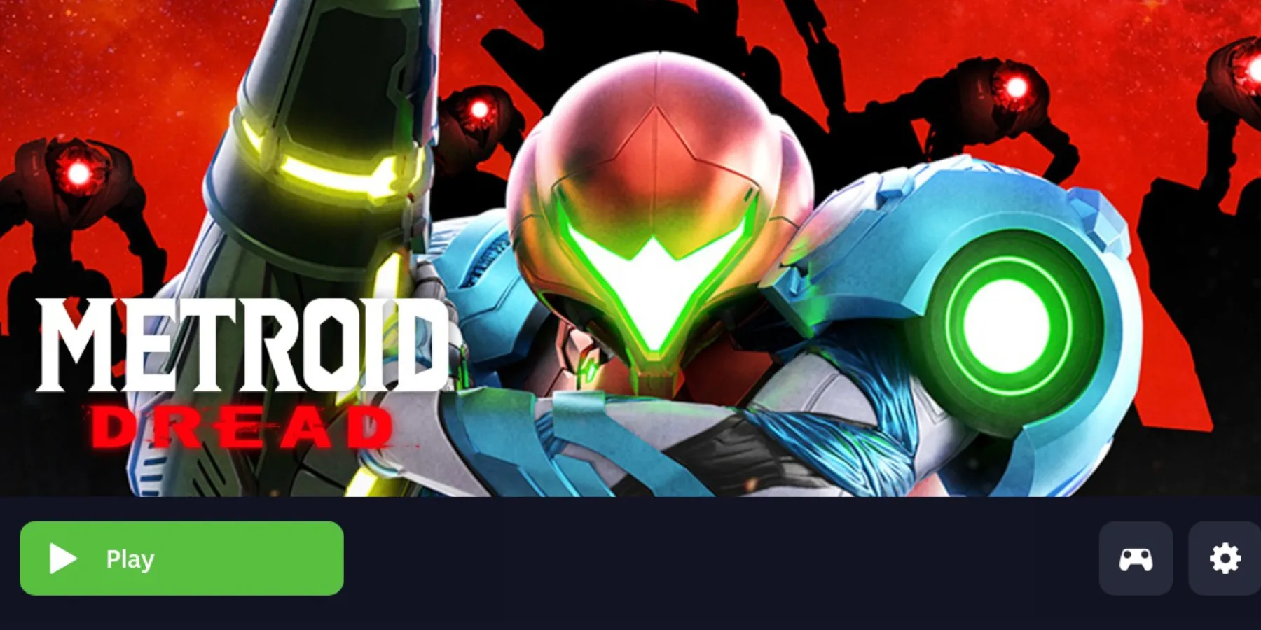 Metroid Dread на Steam Deck