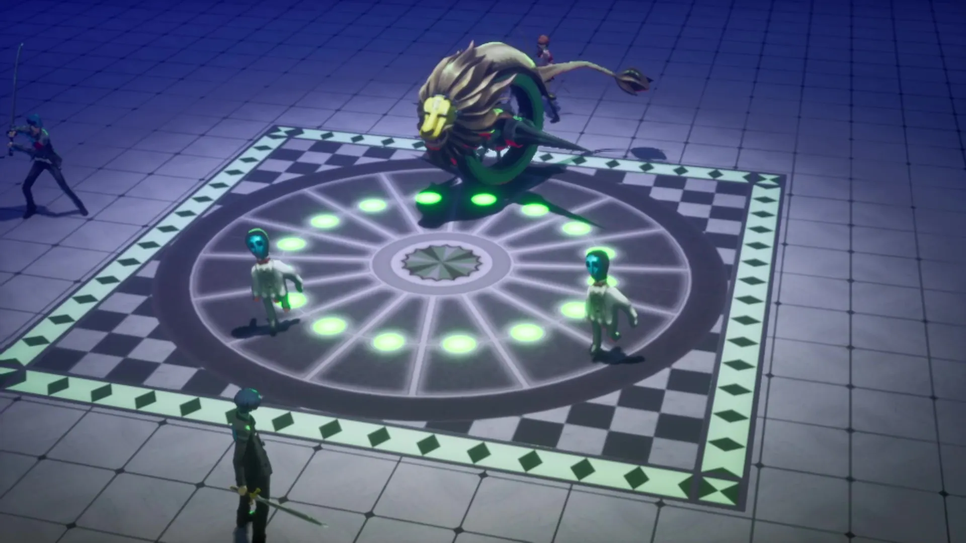 Persona 3 Reload Two Magic Hands and a Barbaric Beast Wheel