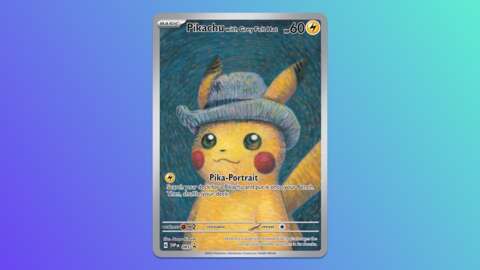 Pikachu con sombrero gris