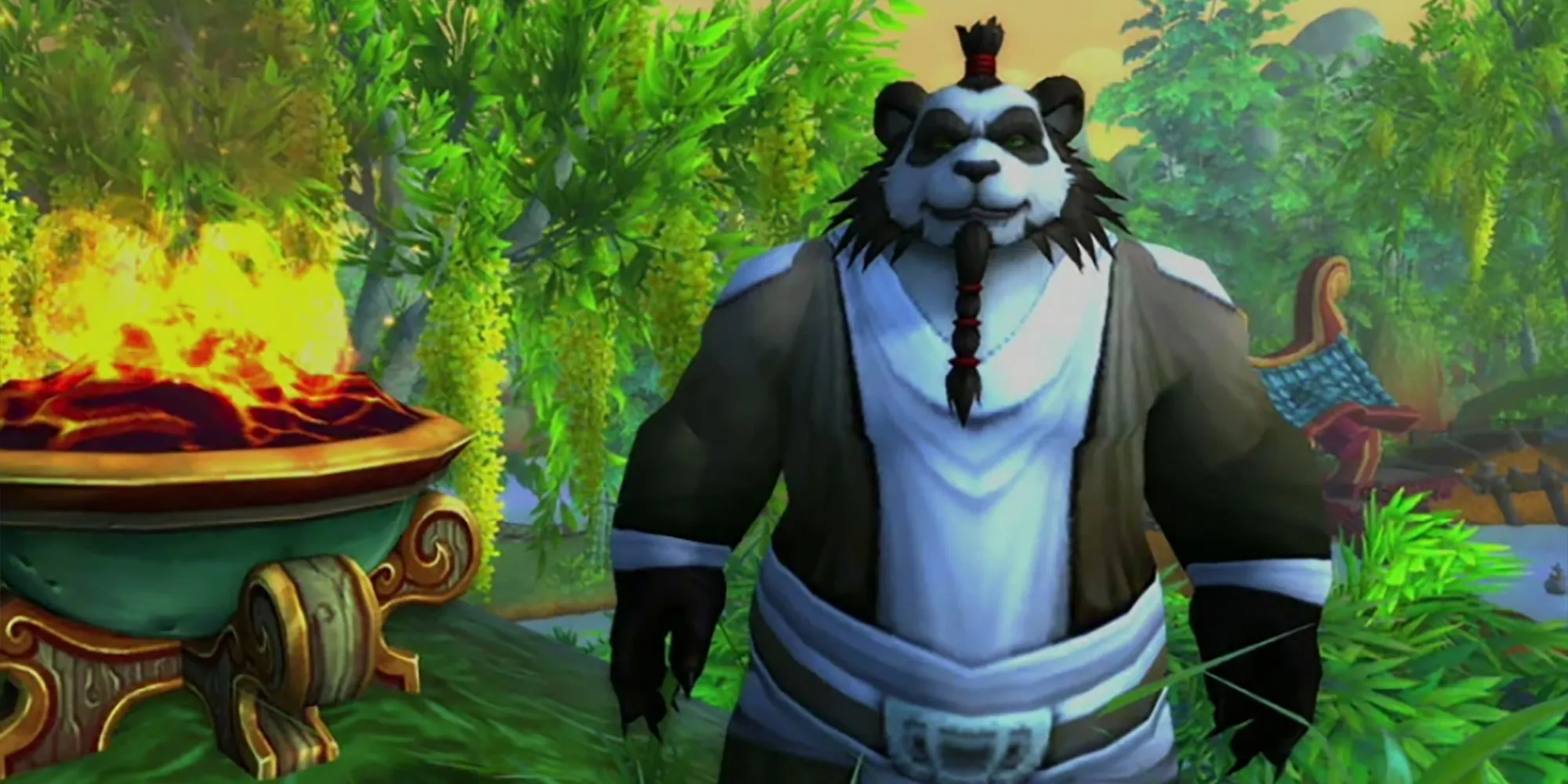 Sacerdote Pandaren de World of Warcraft