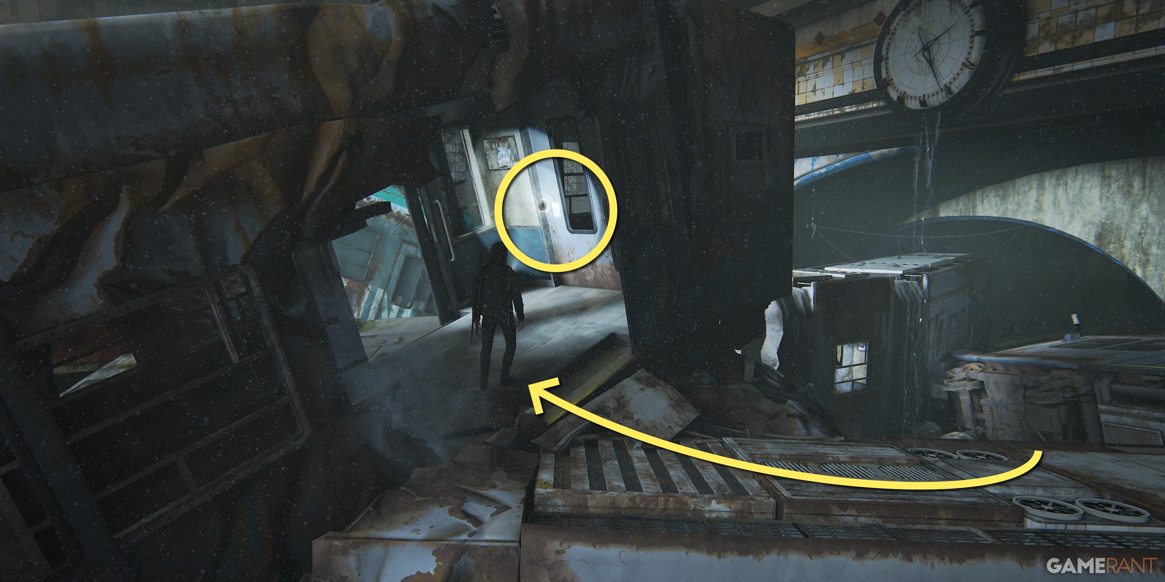 l'artefact de The Last of Us™ Part II des tunnels - note de la station de métro
