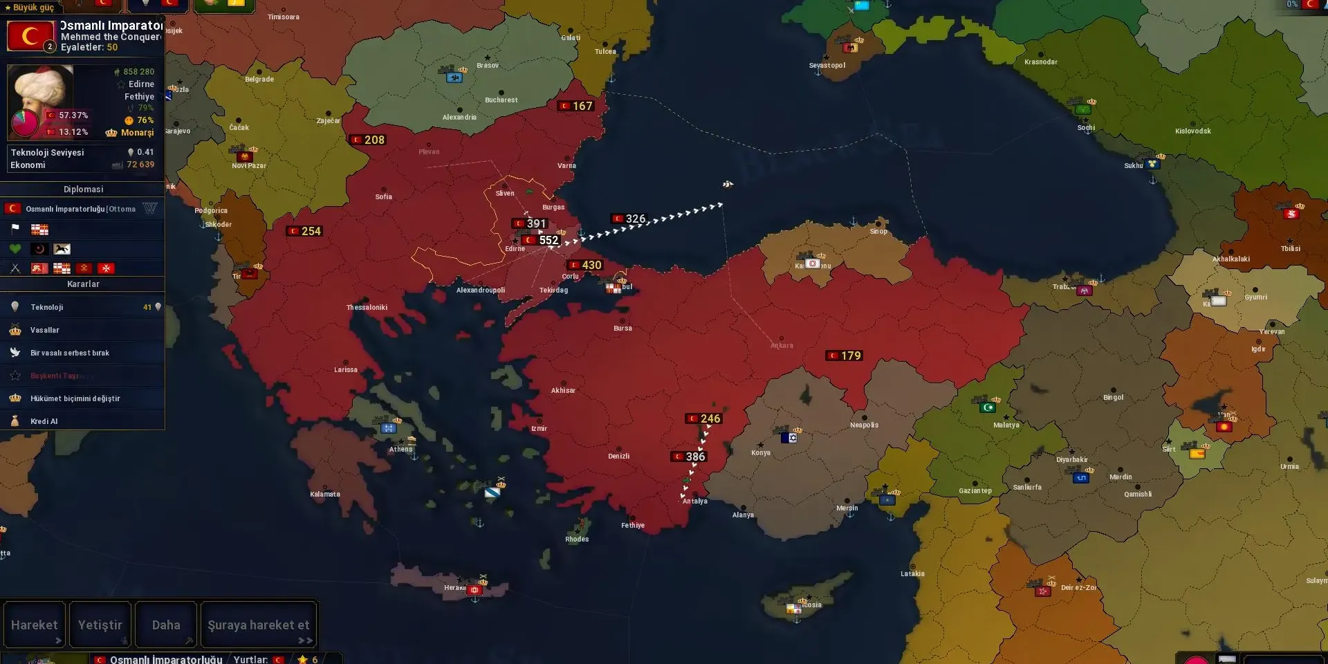 Captura de pantalla del juego Age of History 2