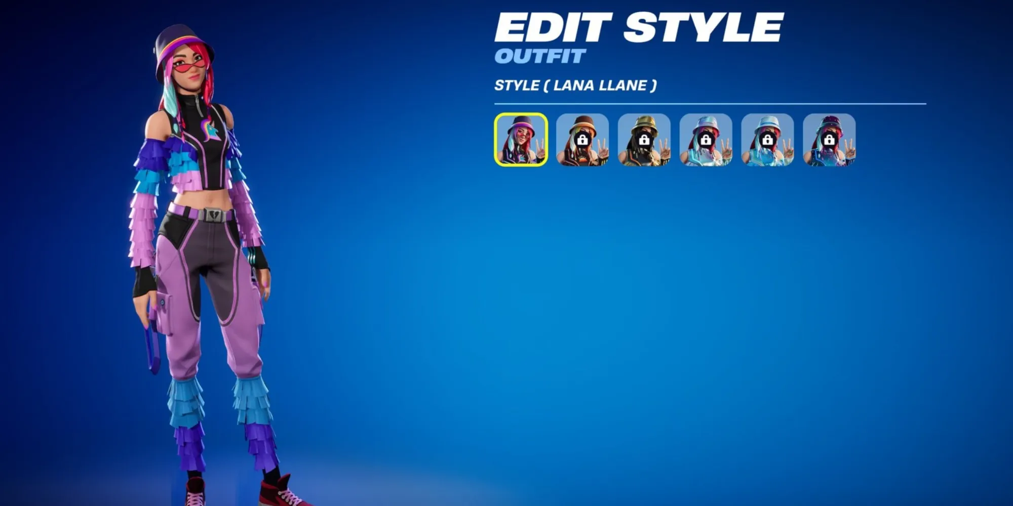 Styles verrouillés de l'ensemble Lana Llane Legacy