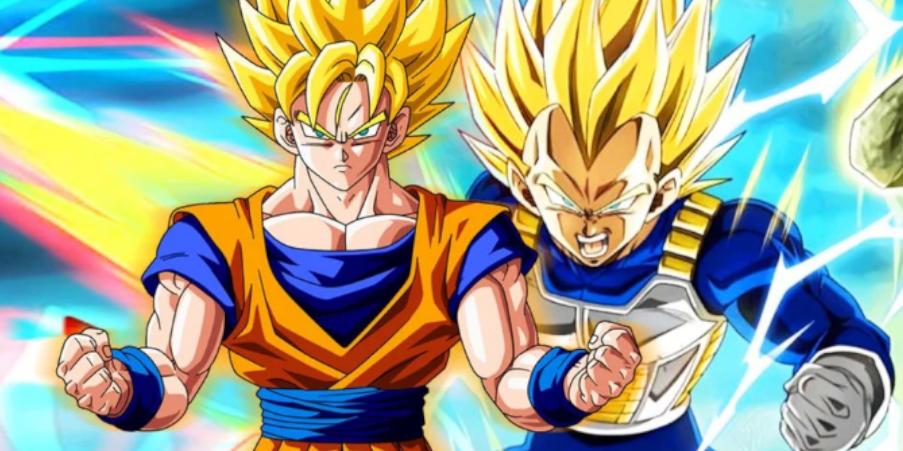 Goku and Vegeta Super Saiyans Dragon Ball