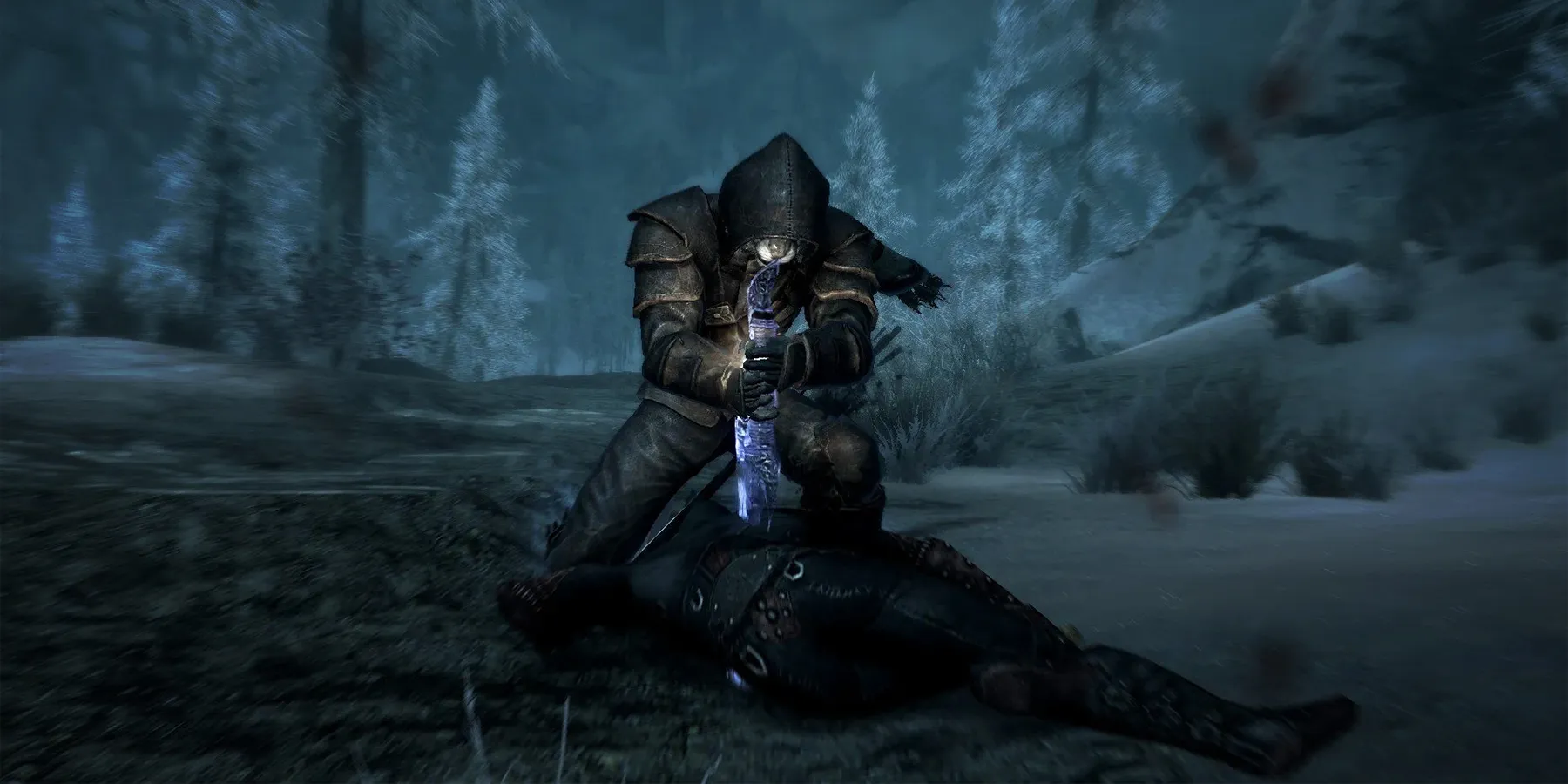 Elder Scrolls 5 Skyrim Kill Camera Highlight Reel Combat Finisher Moves
