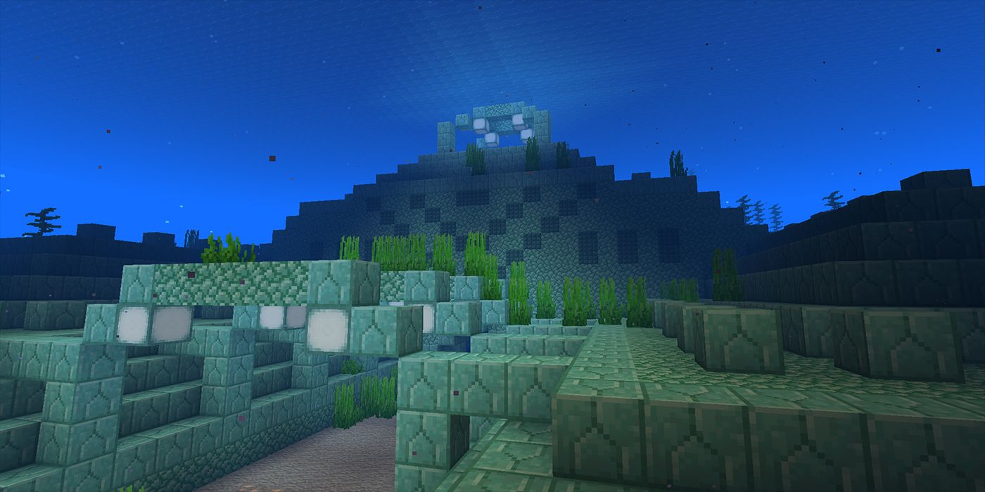 Monument océanique Minecraft