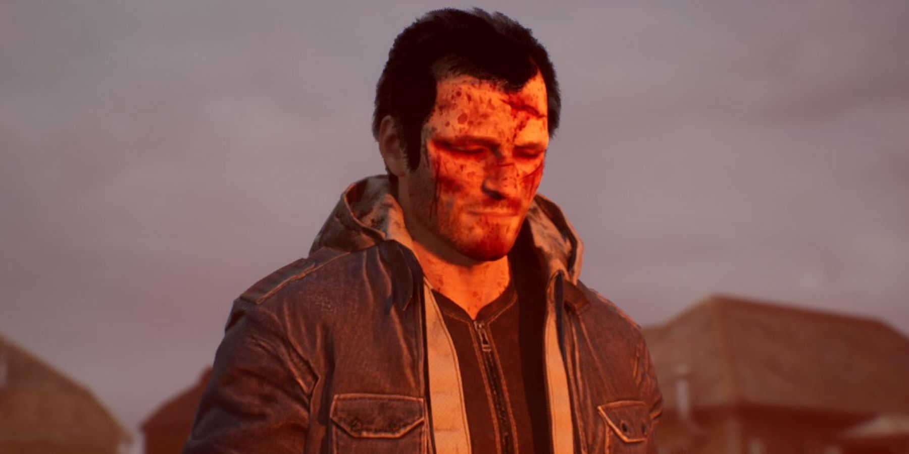 在《冤屈我们》的预告片中，一个严重受伤的艾萨克脸色扭曲，被燃烧中的建筑物照亮