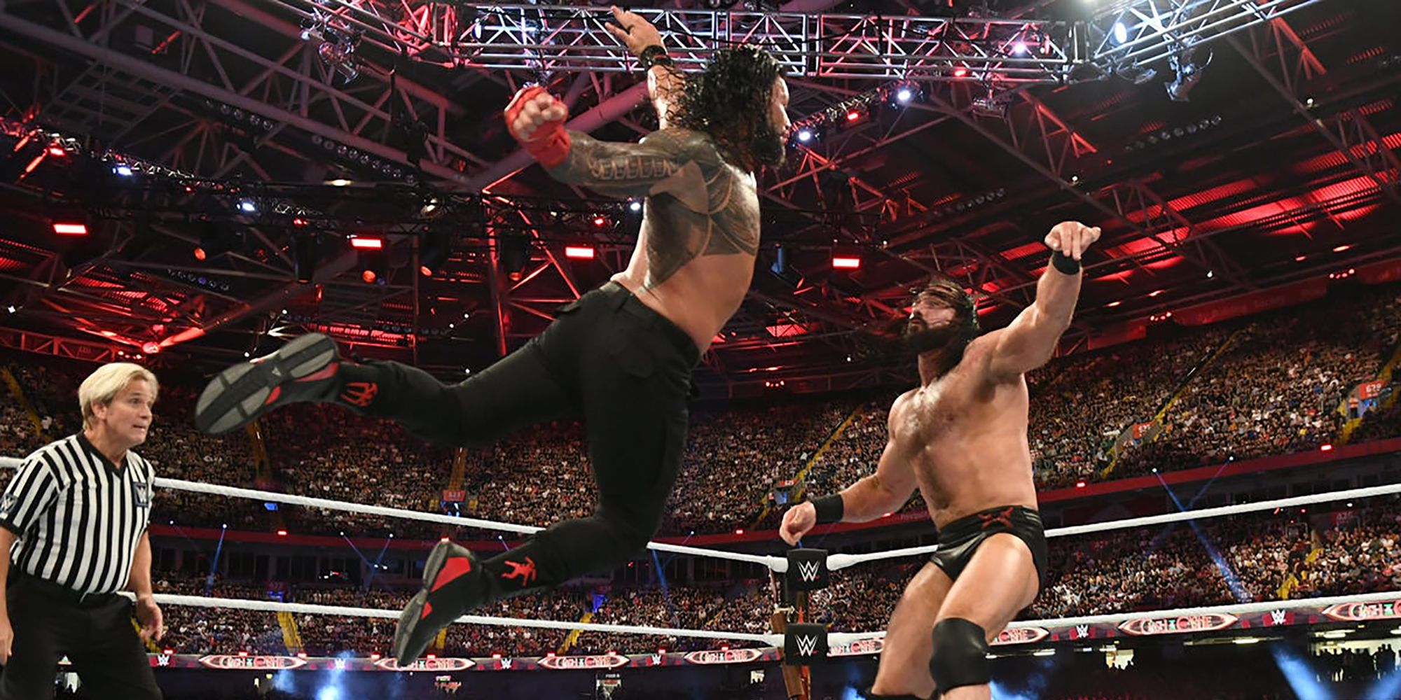 Roman Reigns vs Drew McIntyre à Clash At The Castle 2022