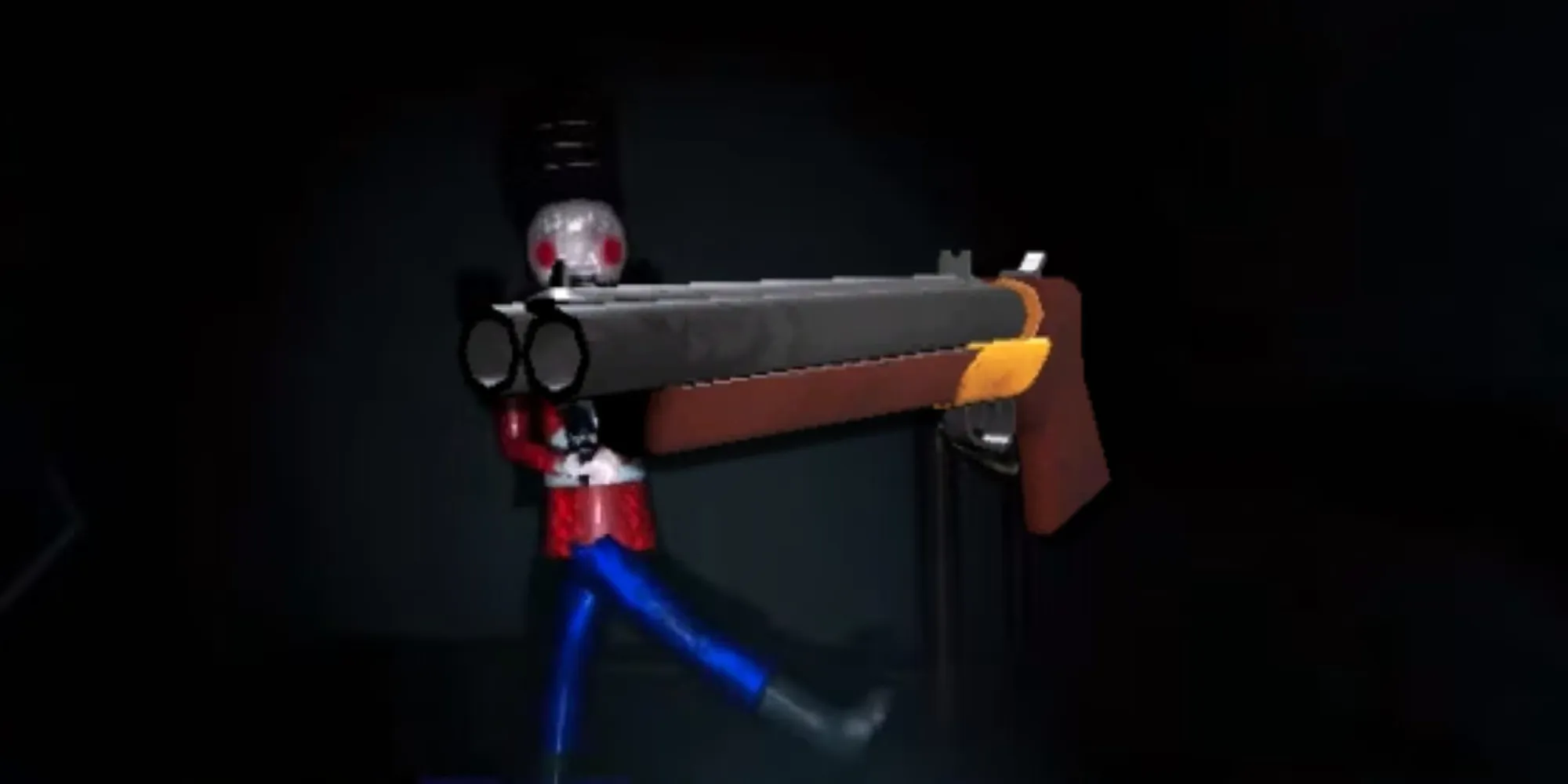 Le casse-noisette et son fusil à double canon, la meilleure arme du jeu