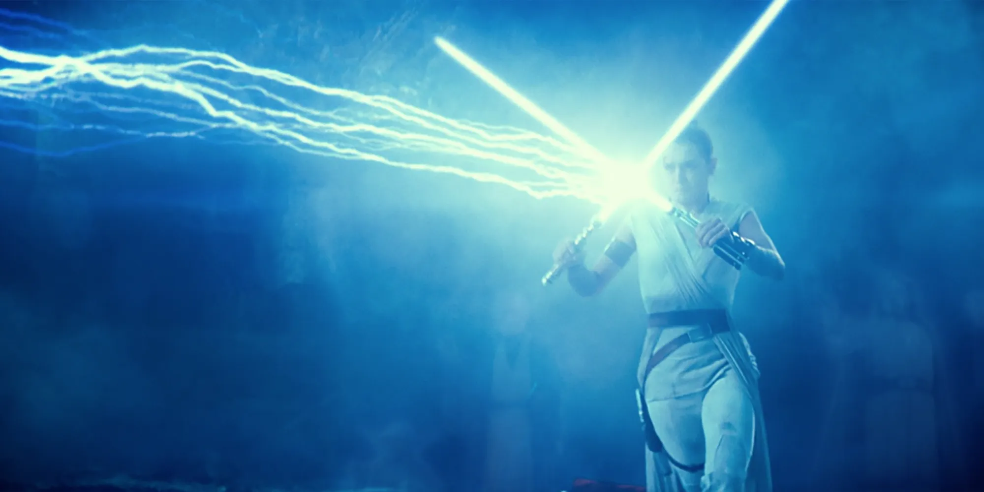 Rey affronta Palpatine in Star Wars: L'Ascesa di Skywalker
