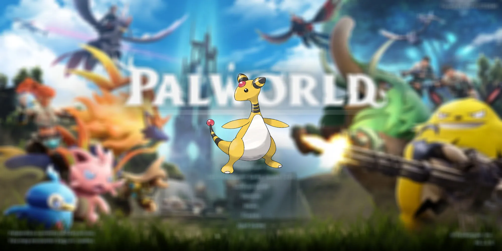 Ampharos di Pokémon che potrebbe adattarsi a Palworld