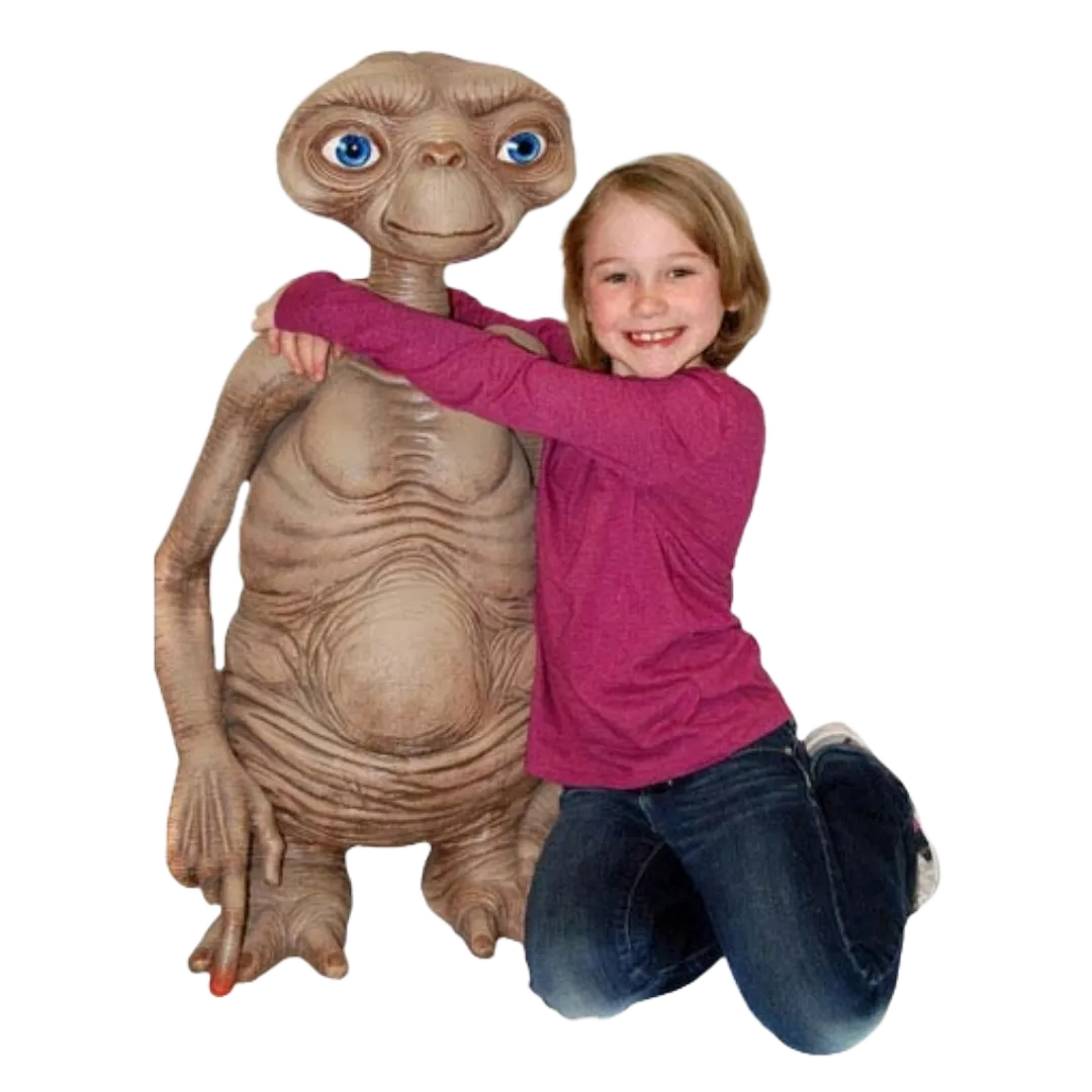 E.T. the Extra-Terrestrial Stunt Puppet Prop Replica