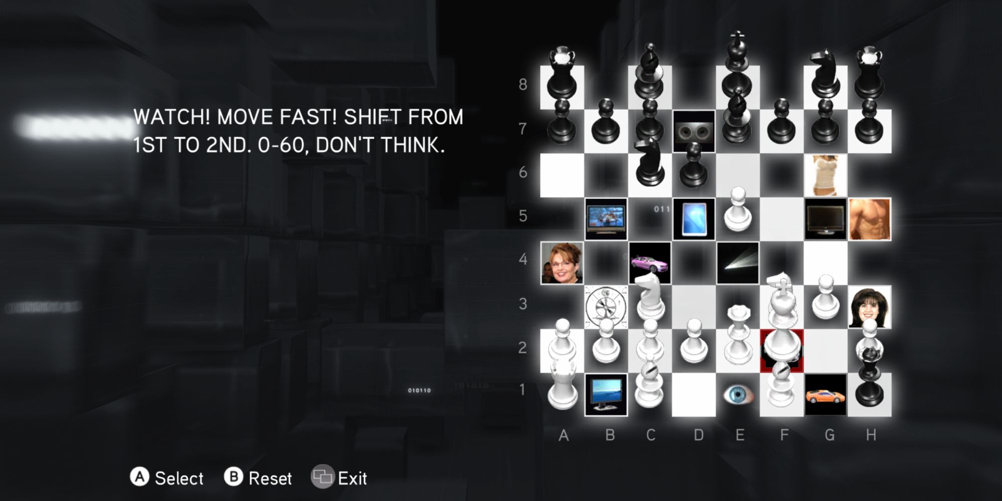Assassin's Creed Brotherhood Screenshot di Cluster 8 sulla scacchiera