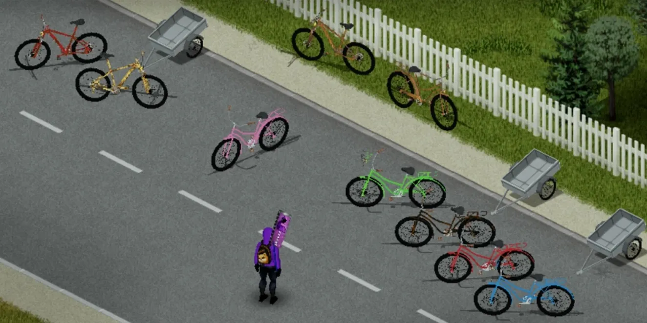 Велосипеды Braven в игре Project Zomboid