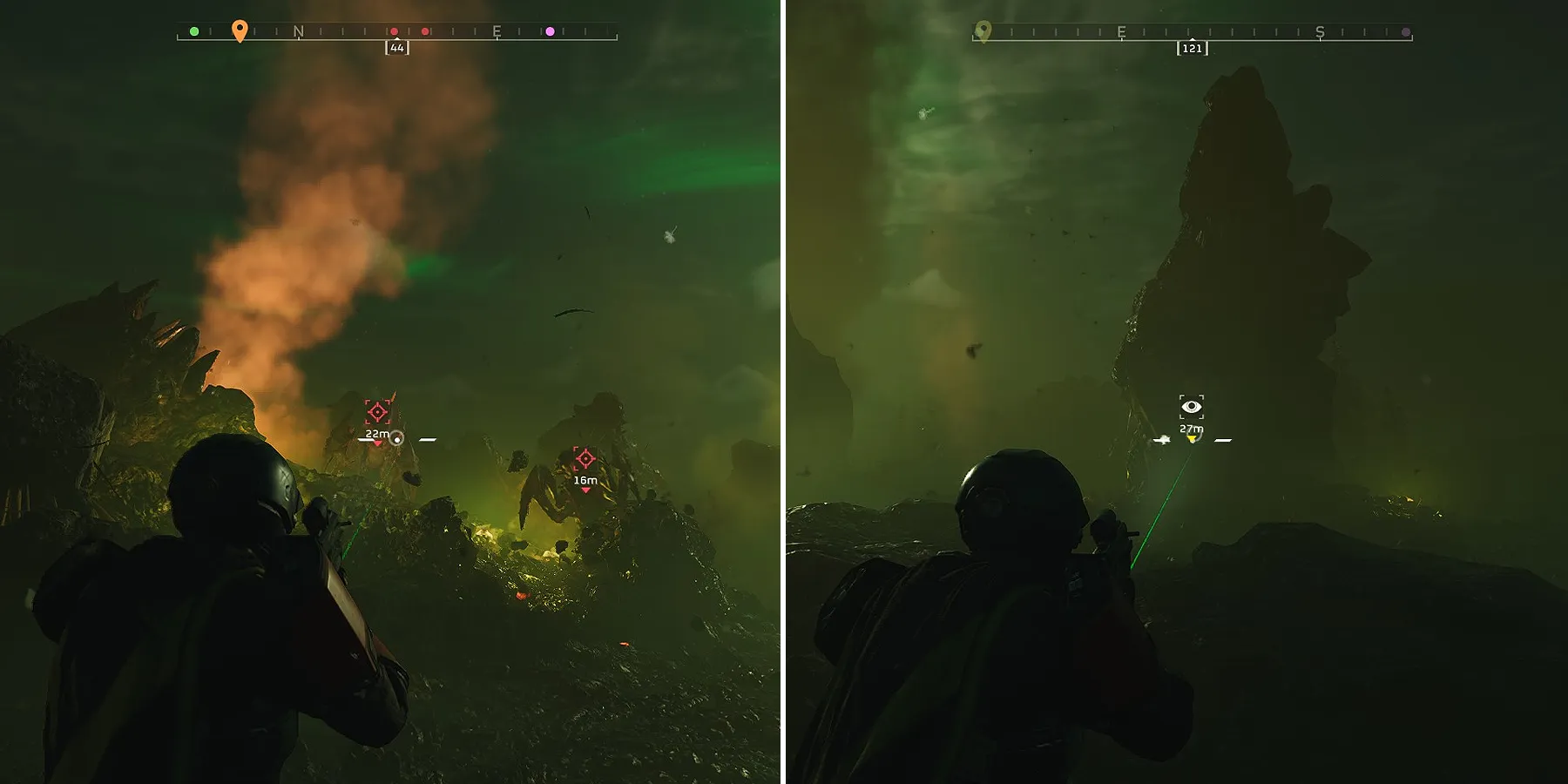 Helldivers 2 Pinging Enemies and Objectives