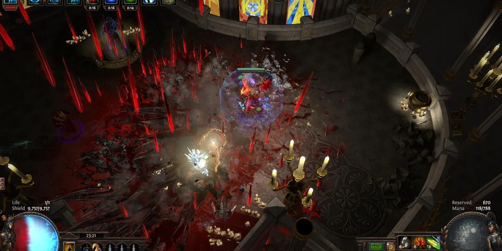 Armure Rouge Path of Exile