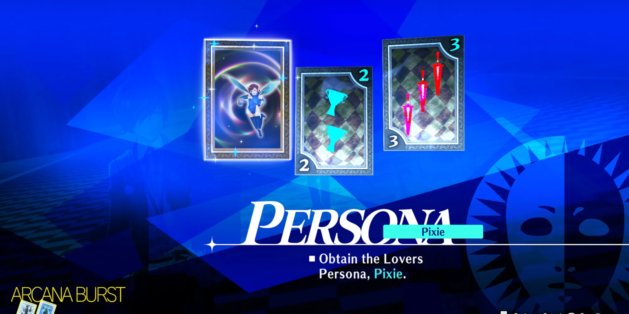 Carte Shuffle Time Pixie dans Persona 3 Reload