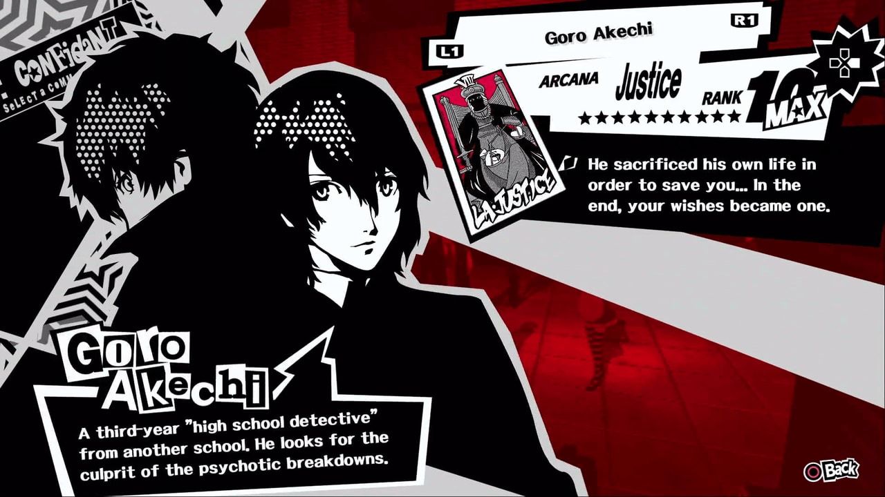 Persona 5 Akechi Giustizia