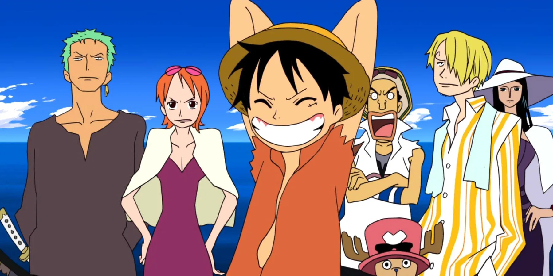 One Piece Baron Omatsuri et l'île secrète chapeaux de paille