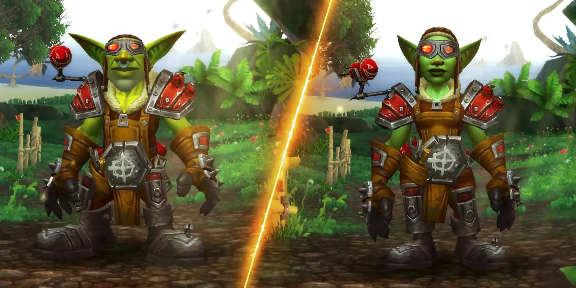 World of Warcraft Caballero de la Muerte Goblin