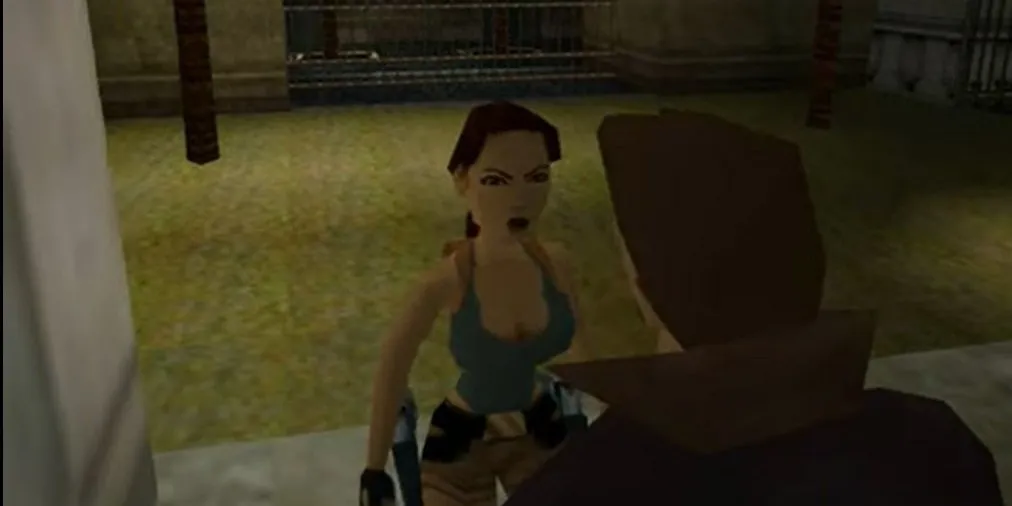 Lara Croft et Pierre Larson dans Tomb Raider Chronicles