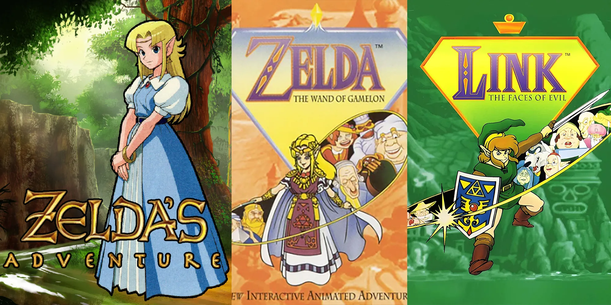 Игры The Legend of Zelda CDI