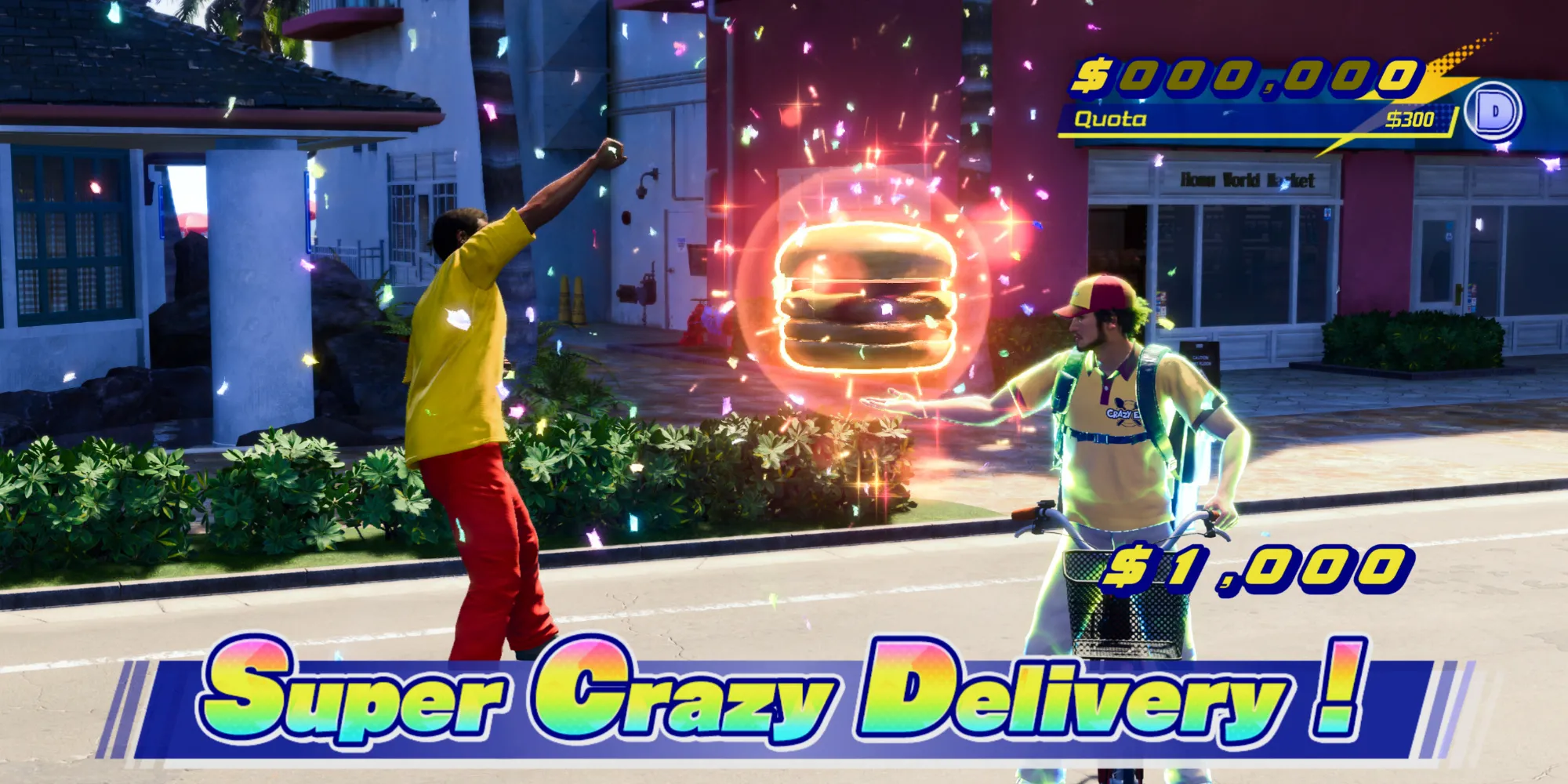 Игра в Crazy Delivery в игре Игра как дракон: Бесконечное богатство