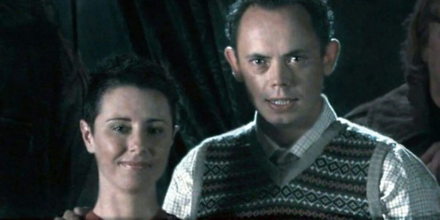An image of Harry Potter: Frank and Alice Longbottom