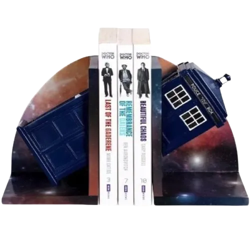 Doctor Who TARDIS Bookends