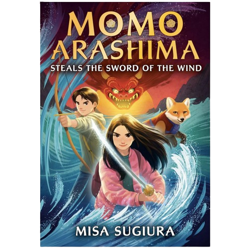 Copertina del libro Momo Arashima ruba la spada del vento