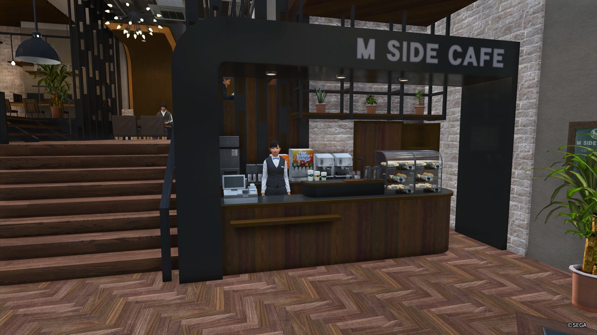 Like A Dragon Infinite Wealth, M Side Cafe