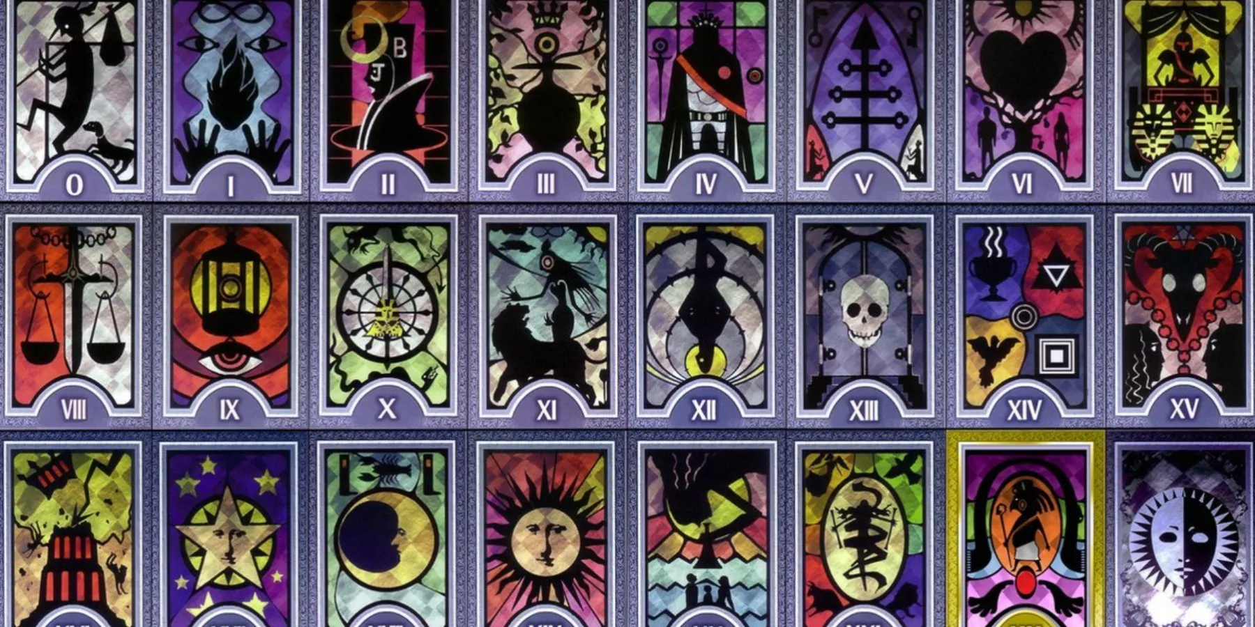 Persona Tarot Arcana Major