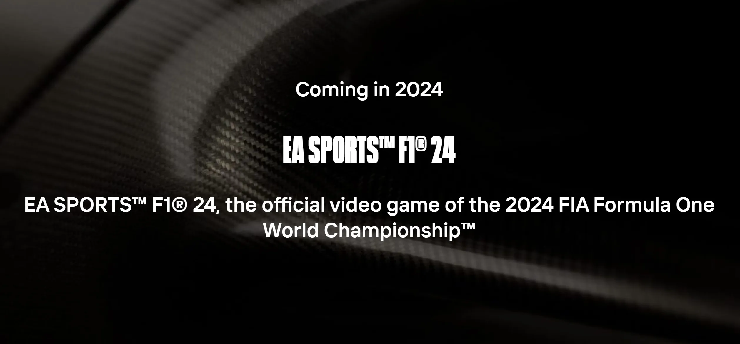 EA Sports F1 24 Teaser