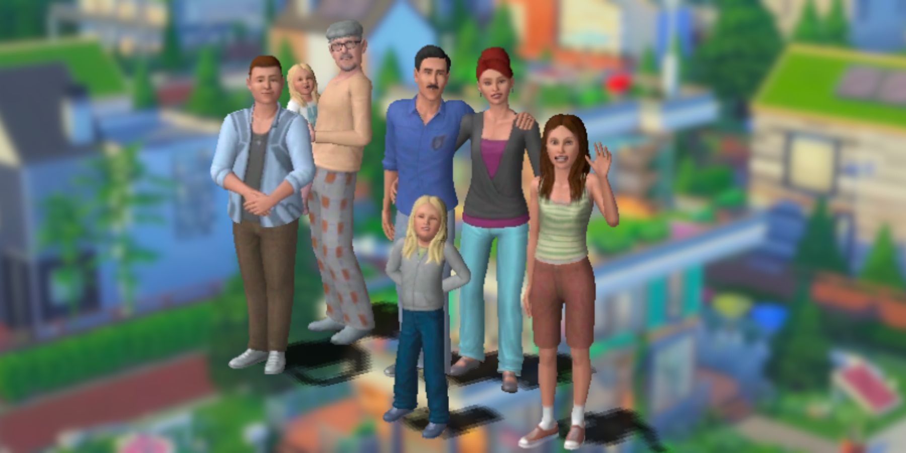 Лучшая семья Sims