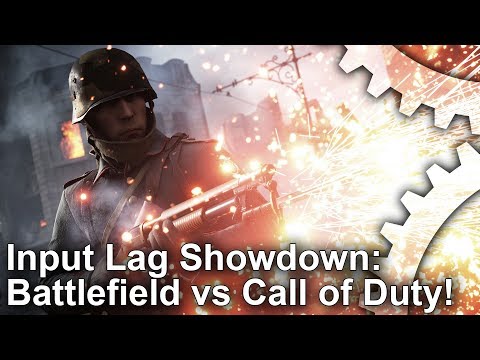 Input Lag Tested! Call of Duty vs Battlefield! Overwatch, Halo 5 And More!