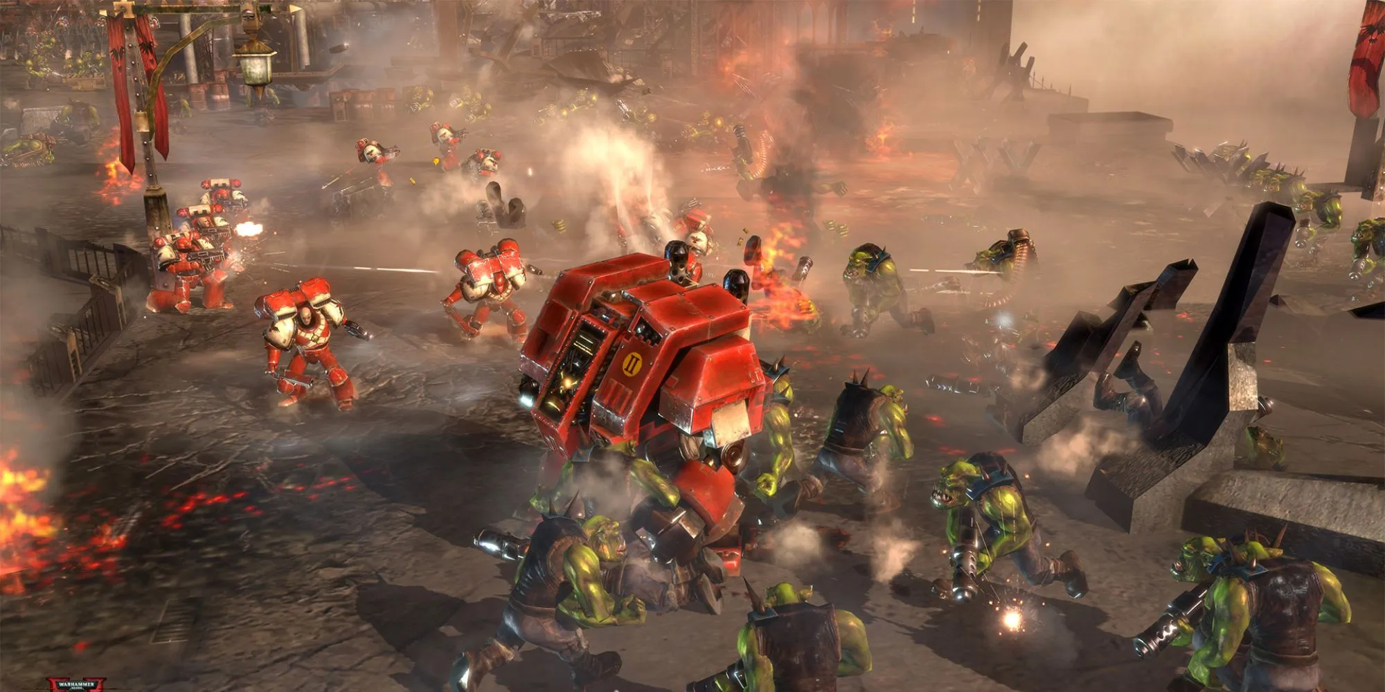Unità pesanti che combattono in Warhammer 40,000: Dawn of War 2