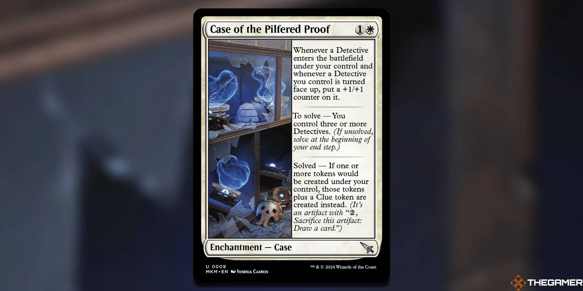 Case of the Pilfered Proof Magic: The Gathering Card
