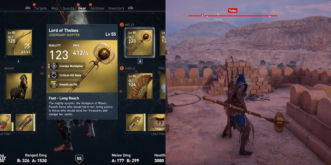 Señor de Tebas en Assassin’s Creed Origins