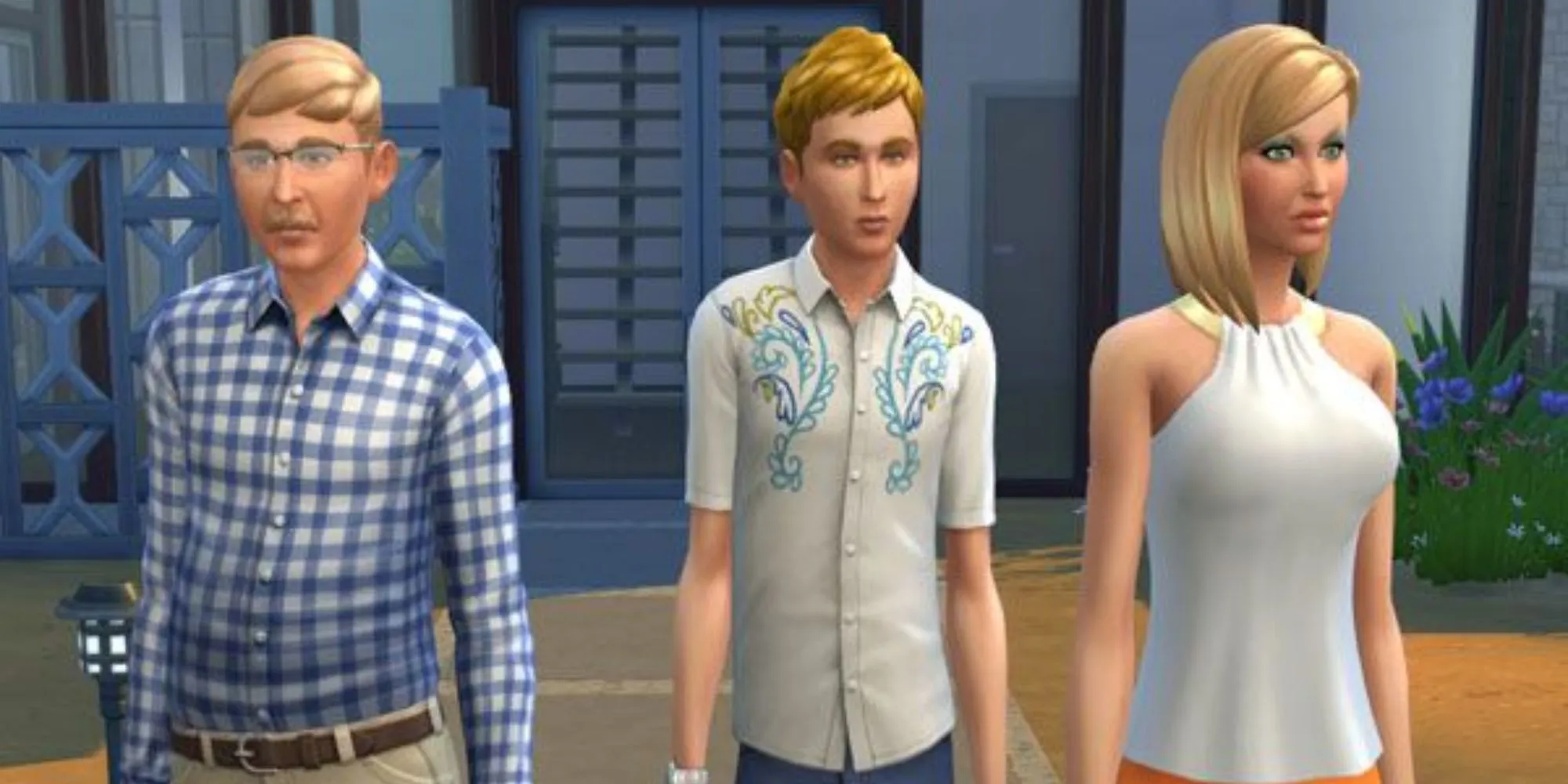 Семья Ландграб в The Sims 4