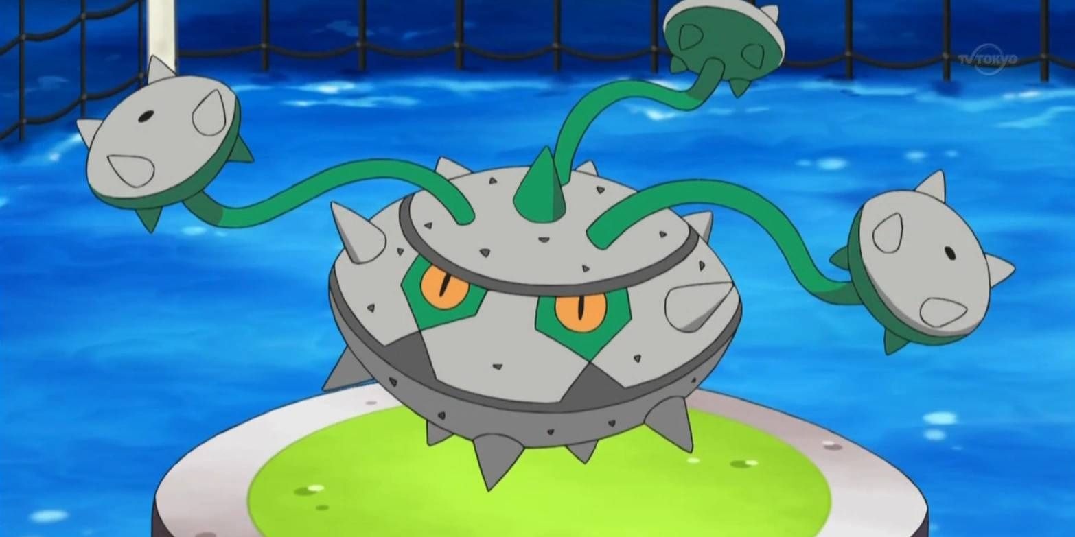 Ferrothorn en Pokémon Anime