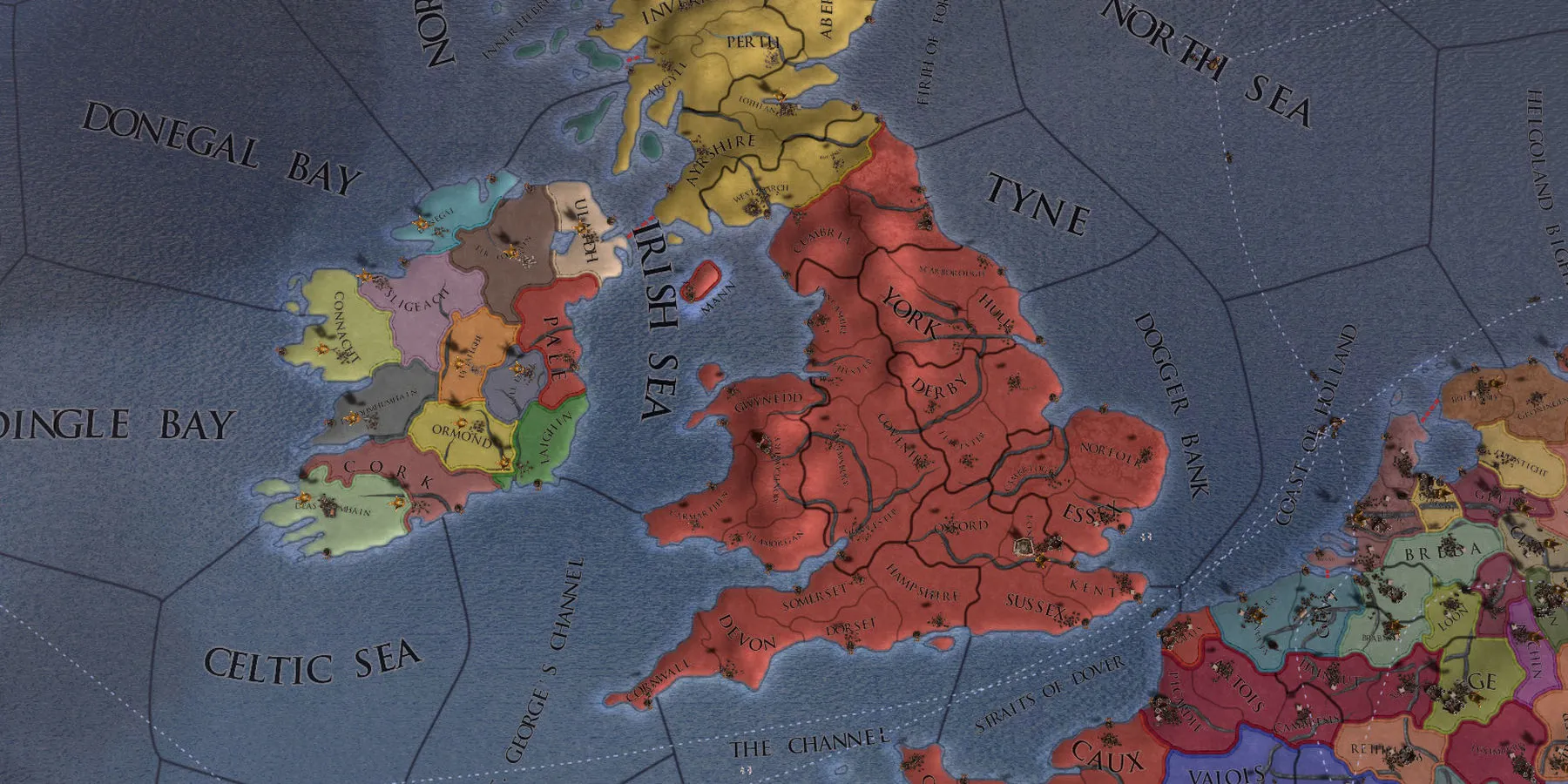 Inglaterra en Europa Universalis 4