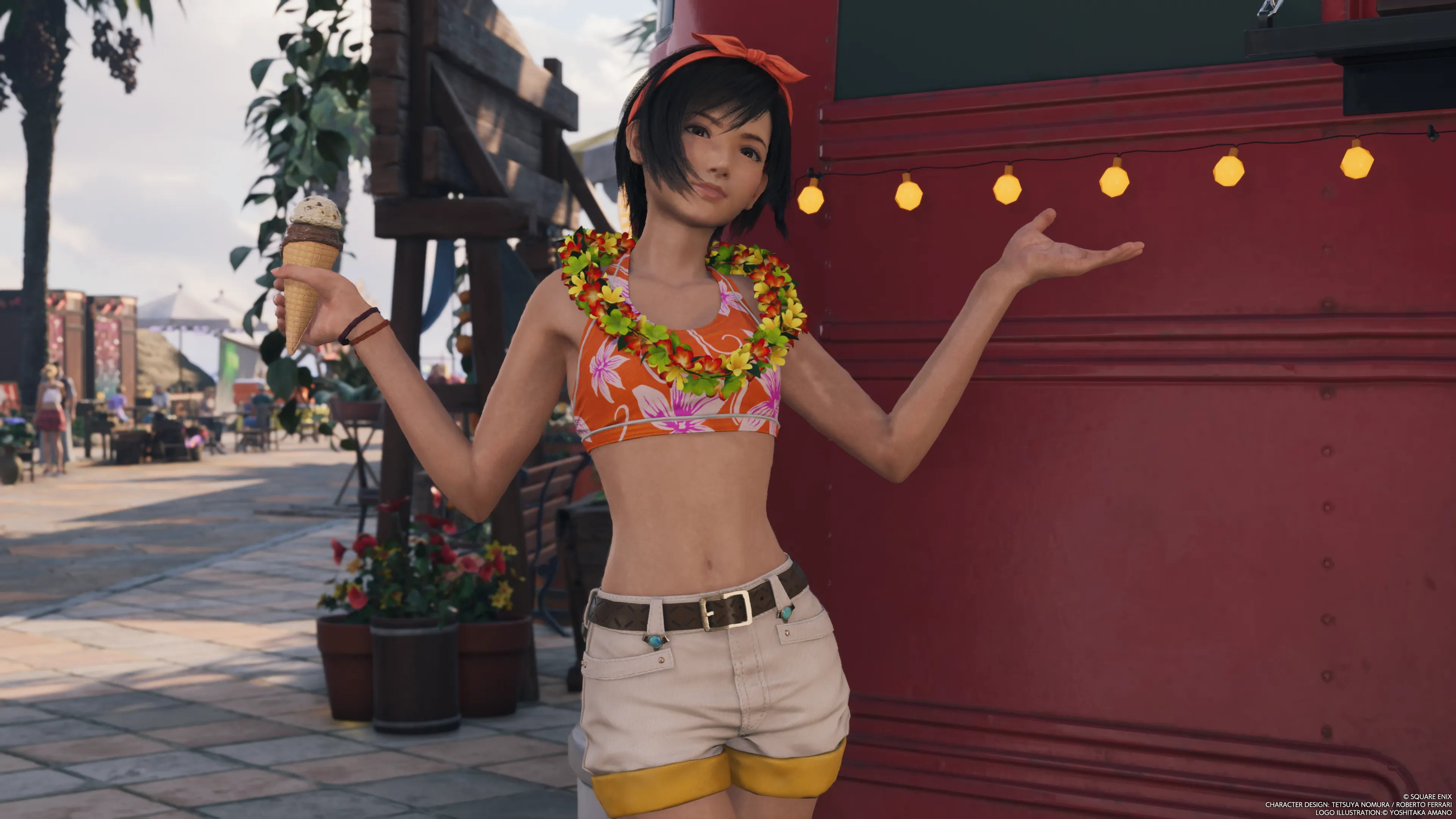Final Fantasy 7 Rebirth - Yuffie Swimsuit in Costa del Sol
