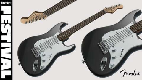 Гитара Fender Fortnite