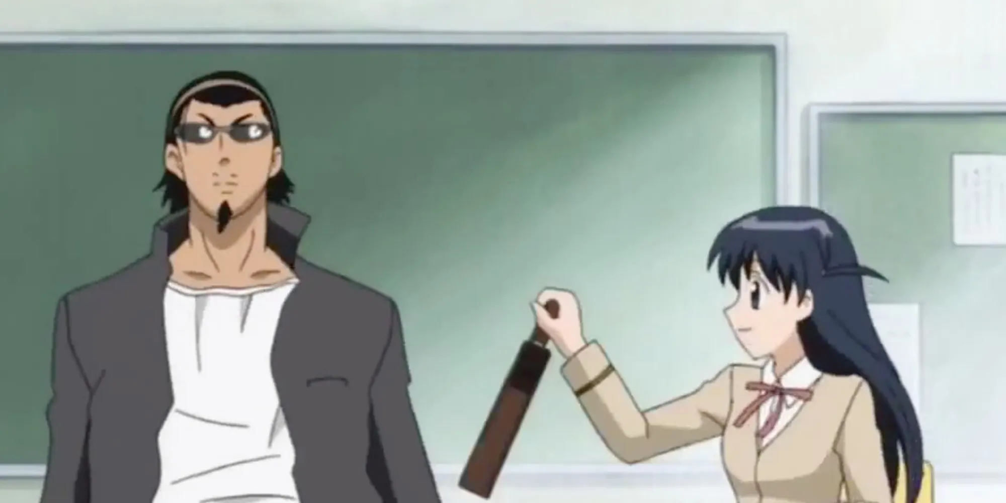 Kenji e Tenma in School Rumble